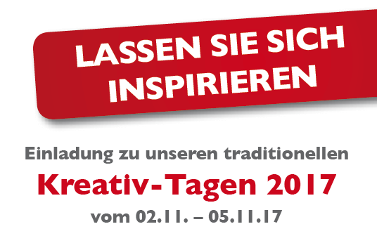 Kreativtage 2017 bei Nähmaschinen-Scherf