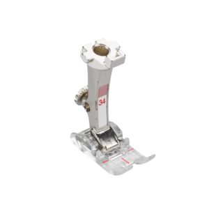 Fuss 34 Ruecktransportfuss mit transparenter Sohle Bernina